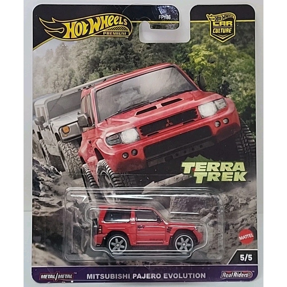 Hot Wheels Car Culture Terra Trek Mitsubishi Pajero Evolution‎ Diecast Toy